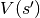 V(s')
